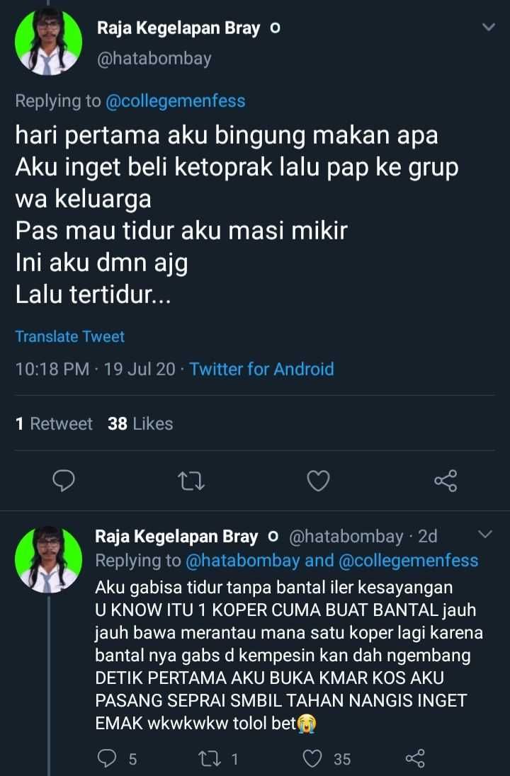 Ngakak 9 Pengalaman Kocak Warga Twitter Saat Tinggal Di Indekos