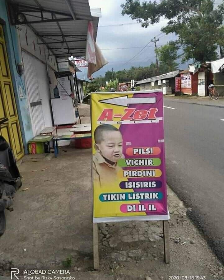 9 Potret Kocak Pedagang, Kreativitasnya Kelewatan Bikin Geleng Kepala