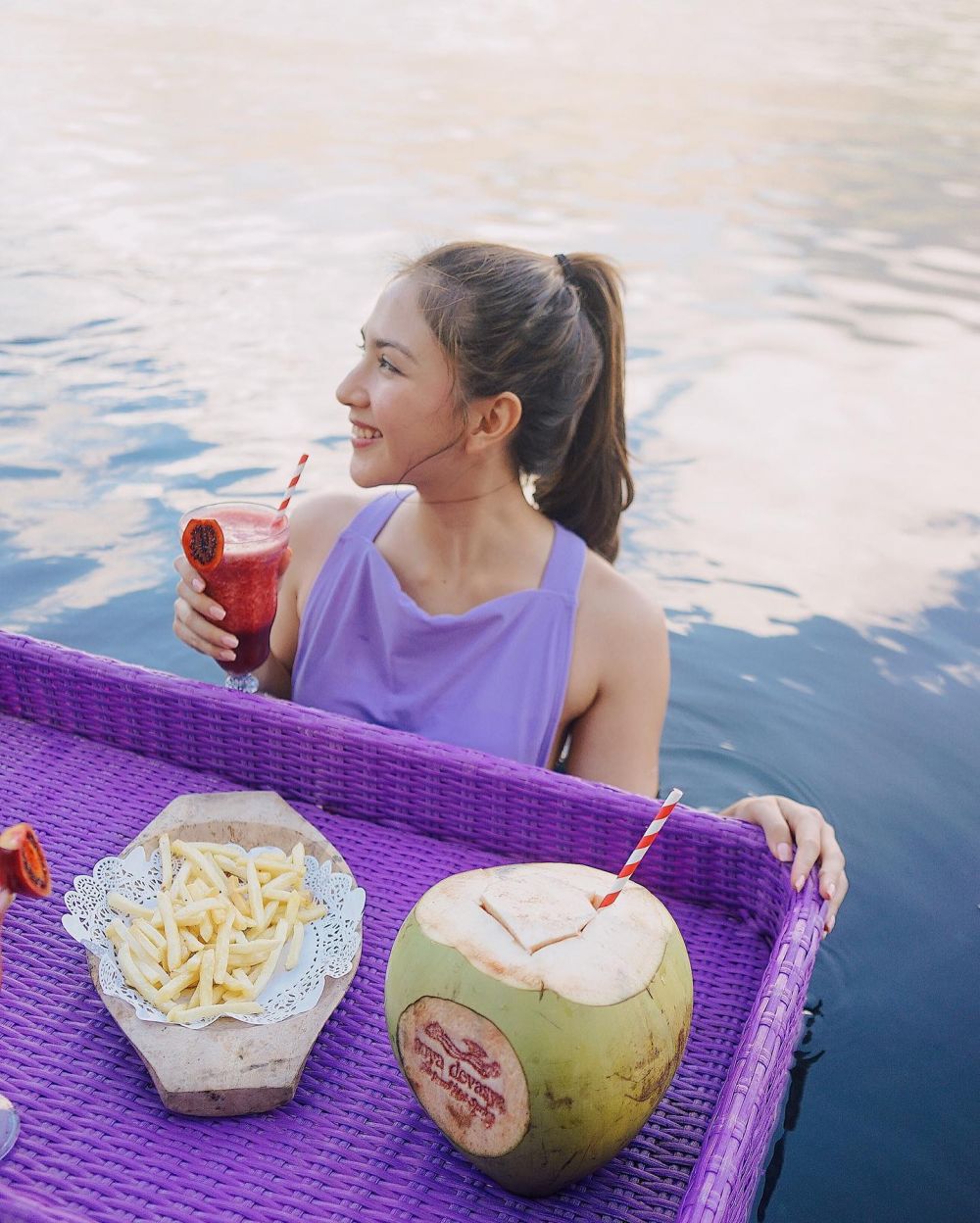 10 Potret Jessica Mila Liburan di Bali, Lepas Rindu Selama New Normal.