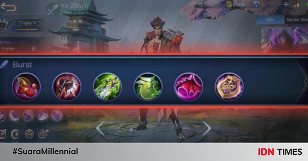 6 Item Build Yu Zhong Setelah Nerf Kuat Di Early Maupun Late Game