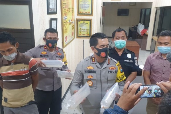 Polres Trenggalek Kembali Gagalkan Pengiriman Baby Lobster Ilegal
