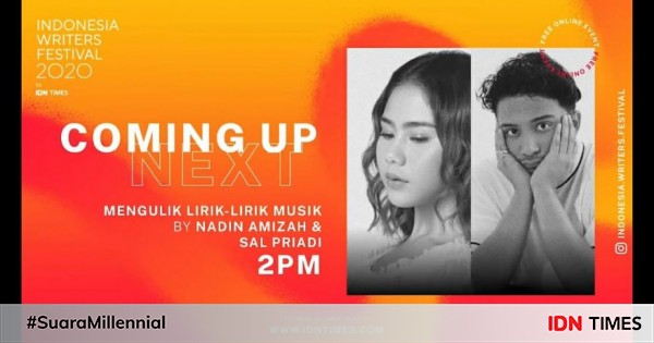 Iwf 2020: 5 tips berkarya di masa pandemik ala nadin dan sal priadi