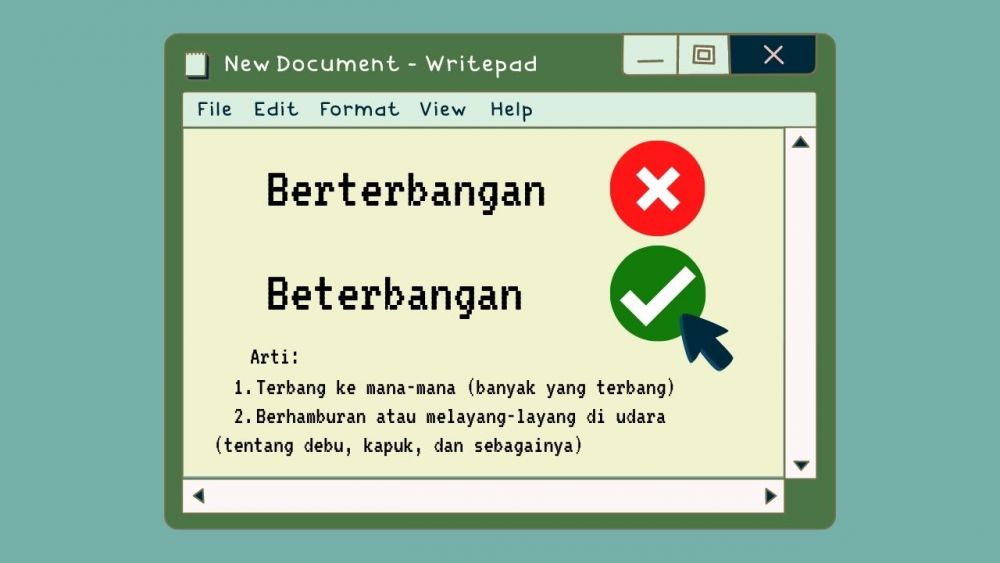 10 Kata Berimbuhan Yang Sering Salah Tulis Lebih Cermat Lagi Ya