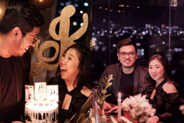 10 Momen Romantis Kejutan Ulang Tahun Kiky Saputri dari Sang Kekasih