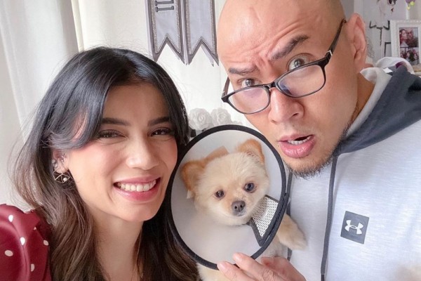 Biasa Macho, 10 Potret Gemas Deddy Corbuzier dan Anjing Kesayangan