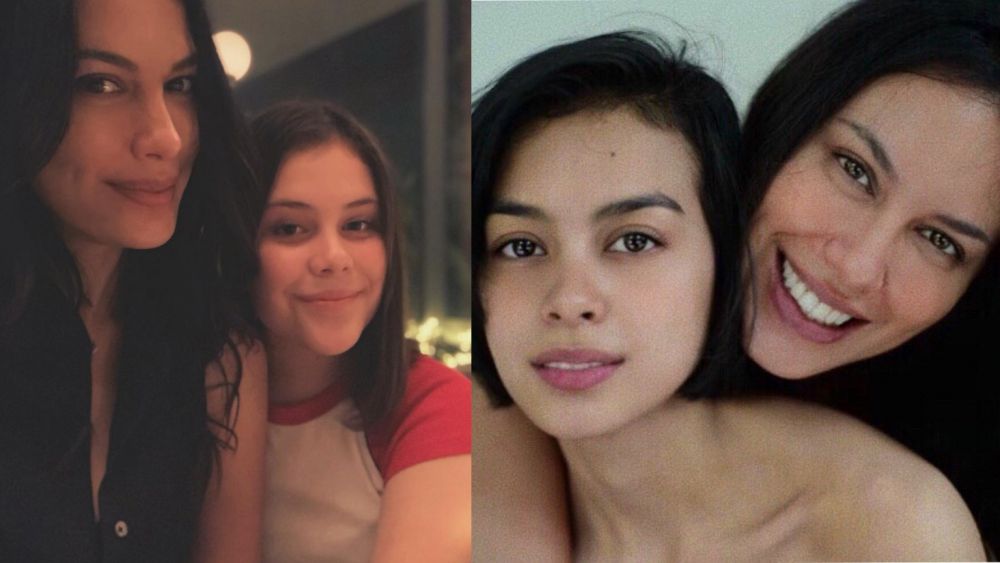 10 Potret Artis Wanita dengan Anak Perempuan, Bak Fotokopian!