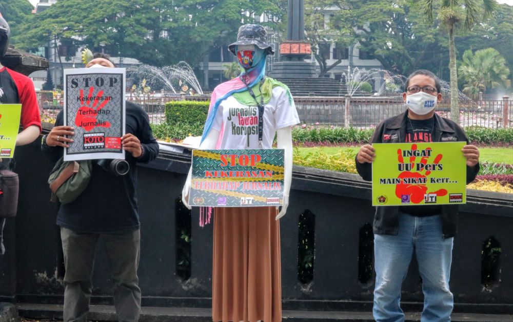Kekerasan Dialami Jurnalis Kian Masif, AJI Bandar Lampung dan LBH Gelar Diskusi