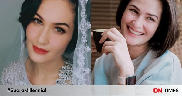 9 Potret Rima Melati Adams Istri Marcell Siahaan Yang Bule Banget