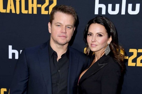 15 Tahun Bersama, 9 Potret Harmonis Matt Damon dan Luciana Barroso