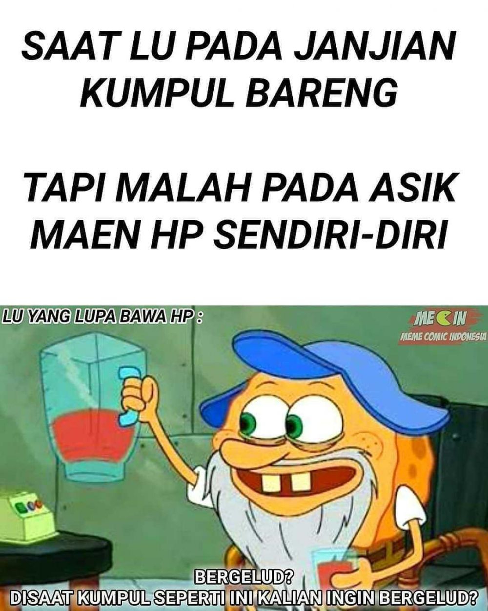 15 Meme Spongebob Yang Cocok Banget Sama Realitas Kehidupan