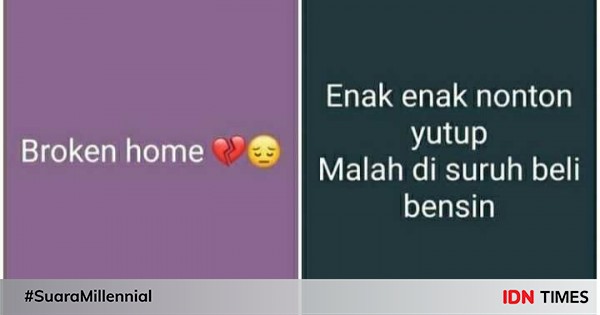 10 meme broken home yang salah pengertian
