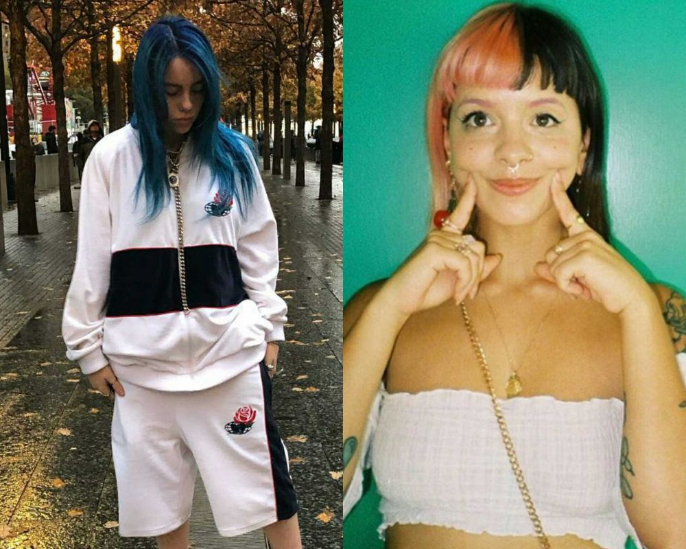 Unik! 9 Adu Gaya Rambut Nyentrik Billie Eilish Vs Melanie Martinez