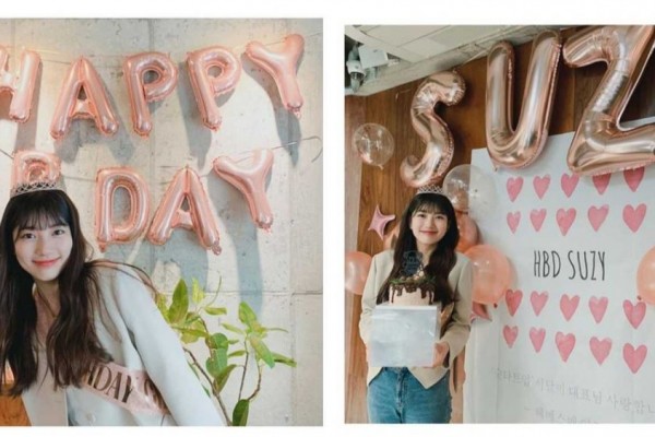 9 Momen Bahagia Bae Suzy Saat Mendapat Kejutan Ultah Ke-26 dari Tim