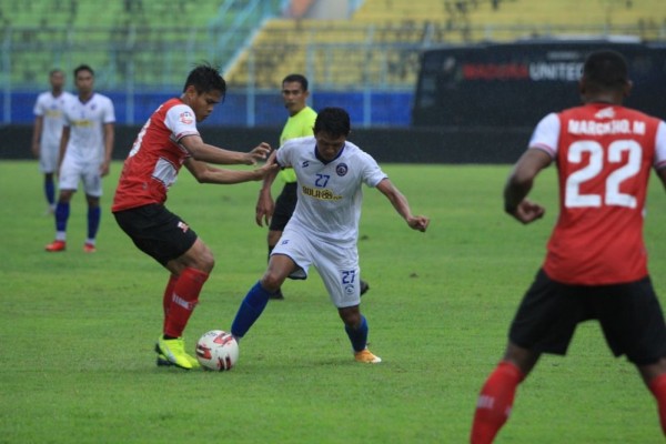 Arema FC Petik Kemenangan pada Laga Uji Coba Kontra Madura United
