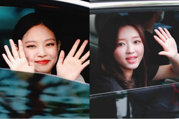 10 Adu Pesona Jennie BLACKPINK dan YooA Oh My Girl, Pilih Siapa?