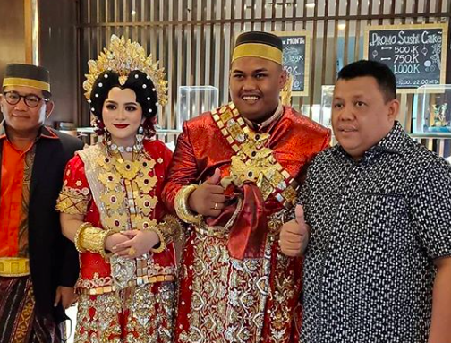 9 Momen Pernikahan Ajudan Pribadi dan Dewi Amalia, Maharnya Mewah