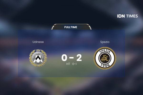 Udinese Dihajar Spezia 0-2, V. Italiano Puji Pemain