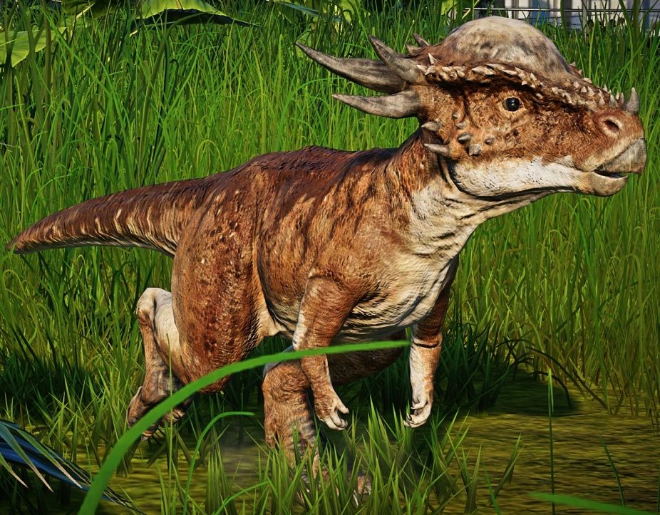 6 dinosaurus dengan bentuk kepala yang unik, beberapa dengan lambang
