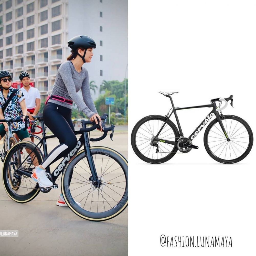 Harga 10 Outfit Luna Maya saat Olahraga Bikin Berkeringat