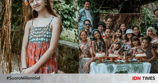 10 momen perayaan ultah ke-10 okta, personel girlband kazumi