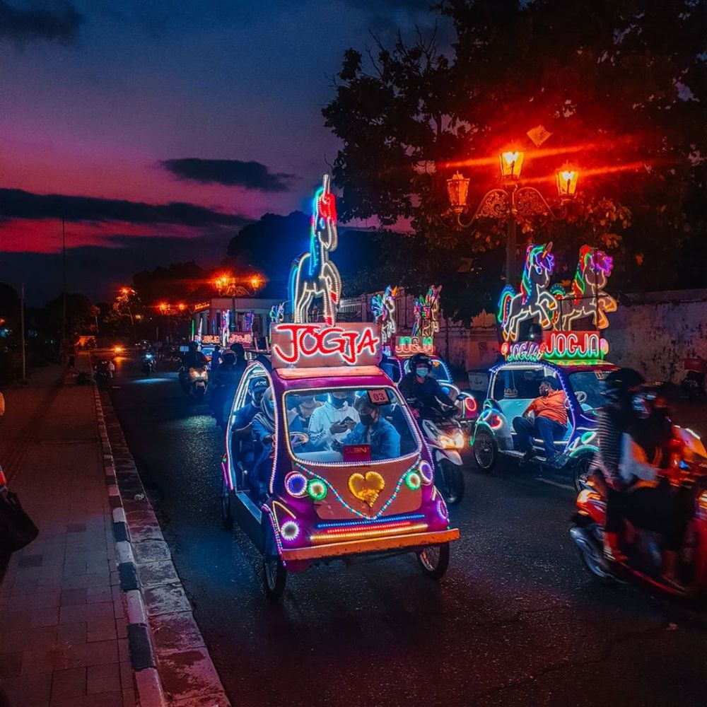 5 Transportasi Tradisional Yogyakarta, Tetap Eksis Temani Wisatawan  