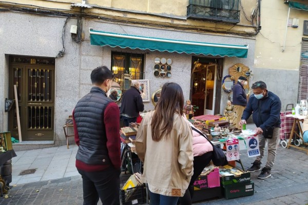 Setelah Tutup 8 Bulan Pasar Loak Madrid, El Rastro Dibuka Kembali