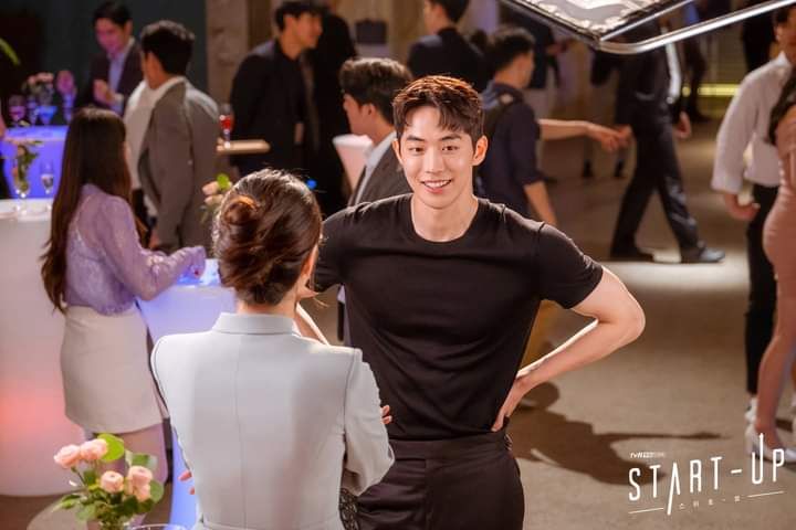 11 Momen Seru Nam Joo Hyuk Di Balik Layar Kdrama Start Up