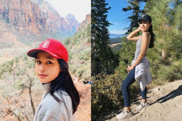 Hobi Hiking, 9 Potret Fit Maudy Ayunda Berbaur Dengan Alam 