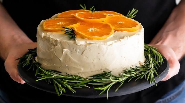 Mandarin Cream Cake