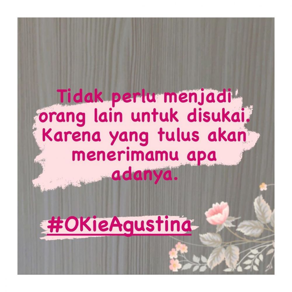 10 Kutipan Simpel Ala Okie Agustina Tentang Pentingnya Menjaga Hati Indonesia News Feed