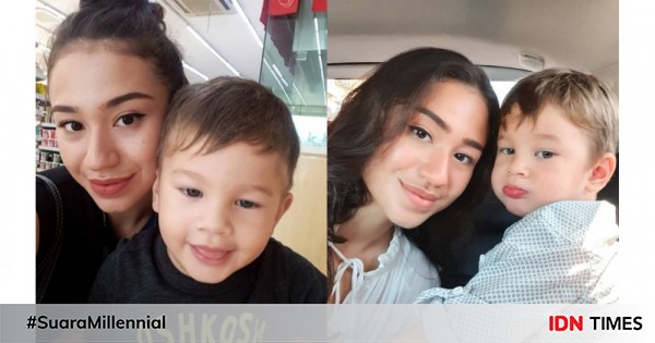 Ibu tunggal tangguh, 9 potret telaten agesh palmer mengurus sang putra
