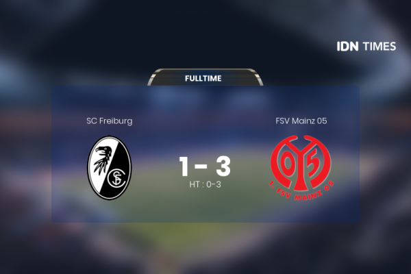 SC Freiburg Dihajar Fsv Mainz 05 1-3, J. Lichte Puji Pemain