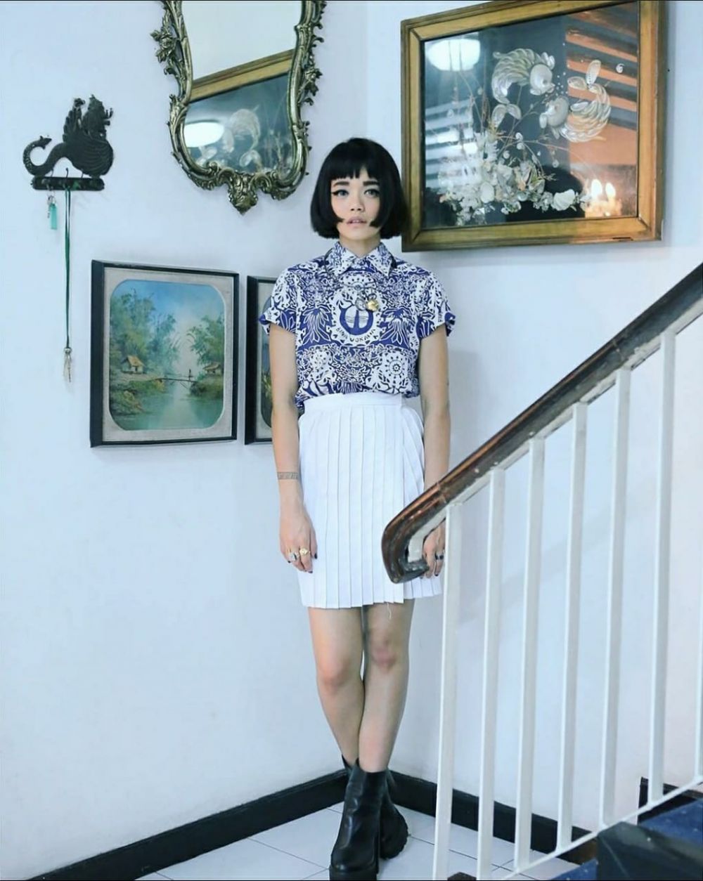 Dikatakan meninggal, 10 foto Dylan Sada, seorang model Indonesia