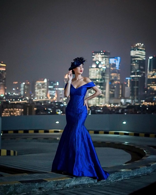 Biasanya Kocak, 10 Pesona Patricia Gouw yang Anggun Pakai Evening Gown