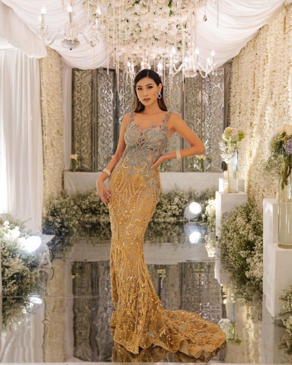 Biasanya Kocak, 10 Pesona Patricia Gouw yang Anggun Pakai Evening Gown