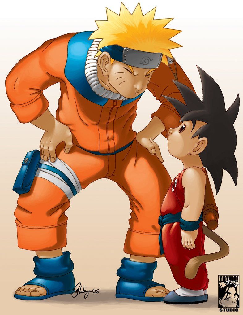 10 Persamaan Naruto dan Son Goku Dragon Ball yang Jarang Diketahui