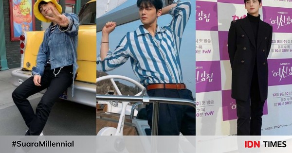 12 Inspirasi Padu Padan Outfit Cha Eunwoo yang Stylish