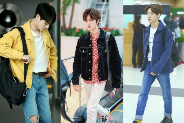 14 Inspirasi Gaya Fashion Airport ala Member NCT Dream, Chic Abis!