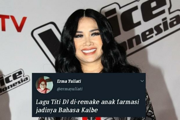 10 Tweet Plesetan Judul Lagu Titi DJ 'Bahasa Kalbu' Ini Bikin Ngakak