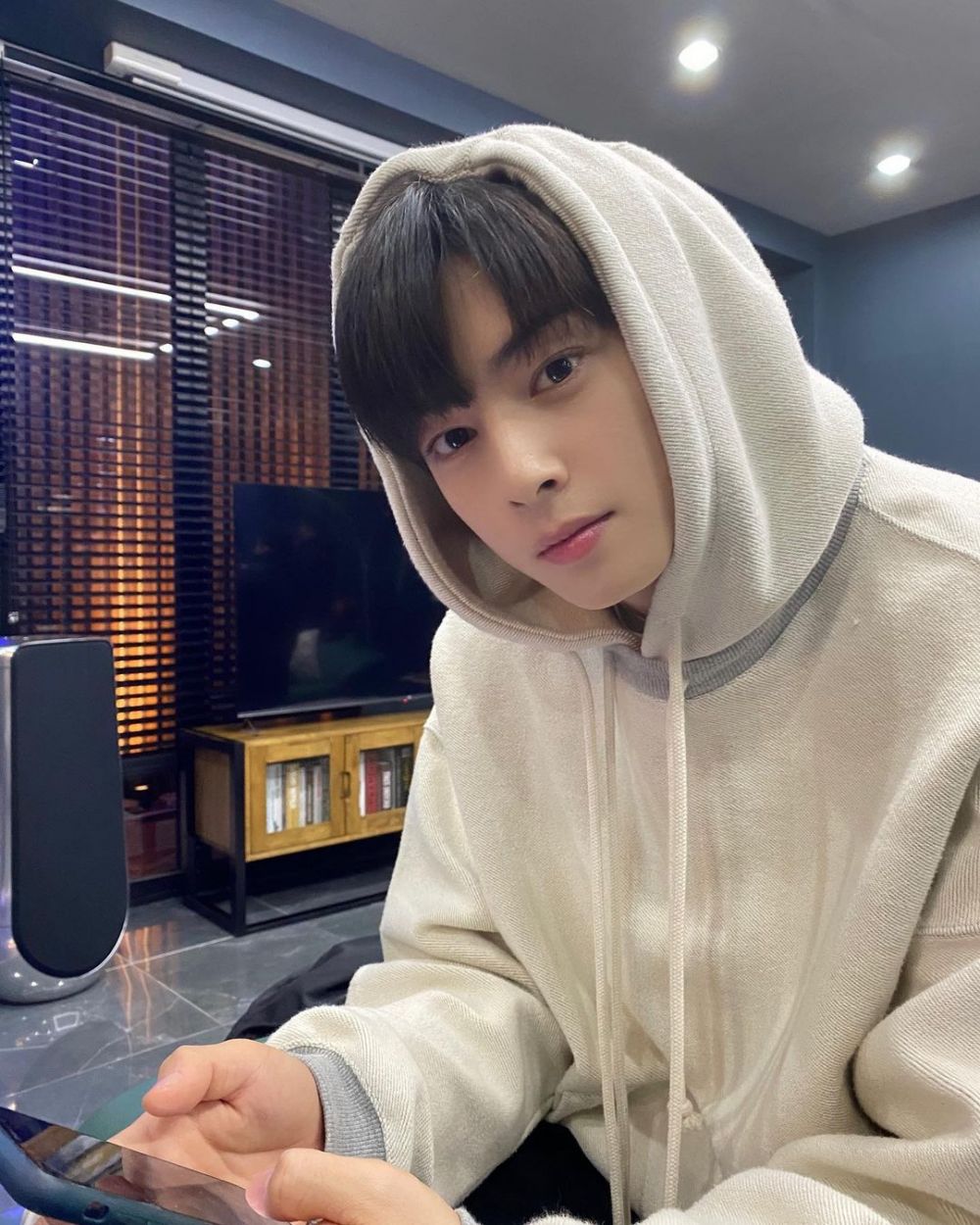 10 Potret Kece Cha Eun Woo Pakai Hoodie Boyfriend Material