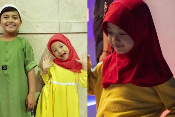 9 Potret Aysha, Dubber Animasi Nussa dan Rara yang Gak Kalah Imut