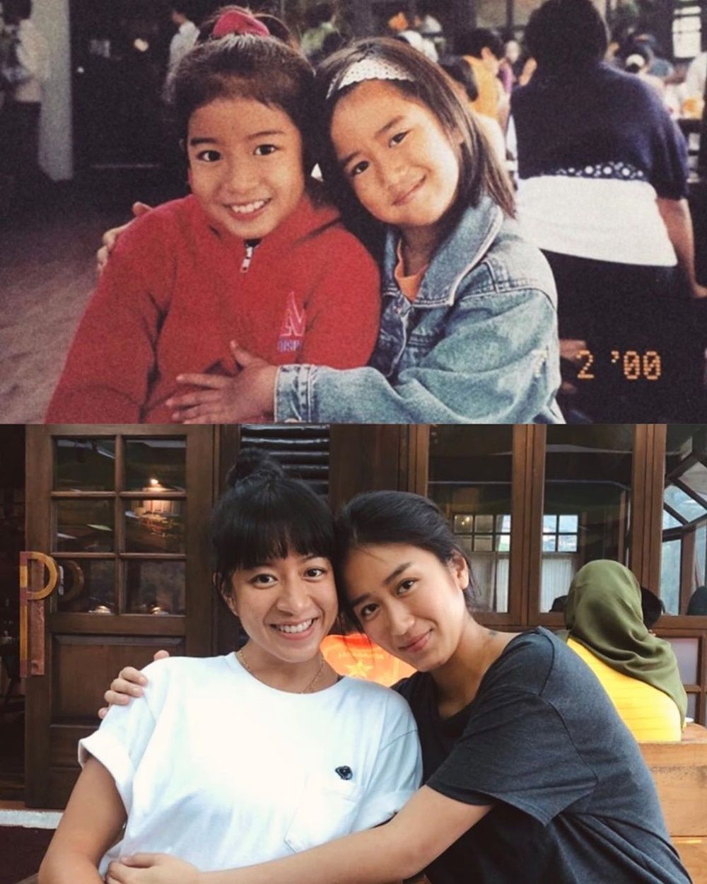Lucu! 10 Foto Jadul vs Masa Kini Artis yang Mengemaskan
