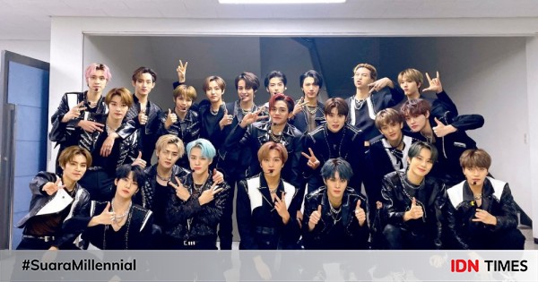 Program baru nct, mark awards berikan penghargaan kepada 23 member 