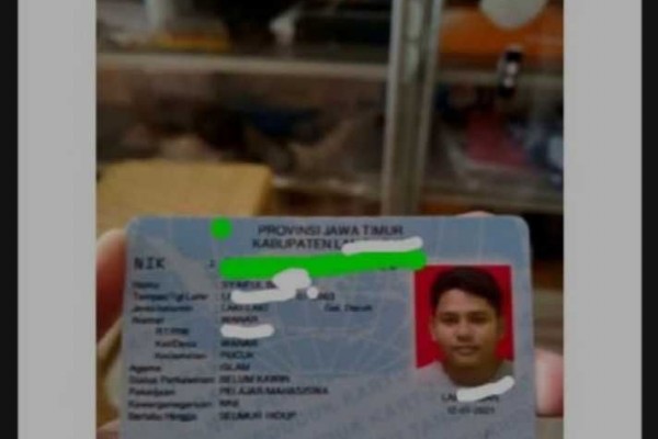 Viral Foto e-KTP Bertandatangan Anime Naruto, Ini Kata Pemilik