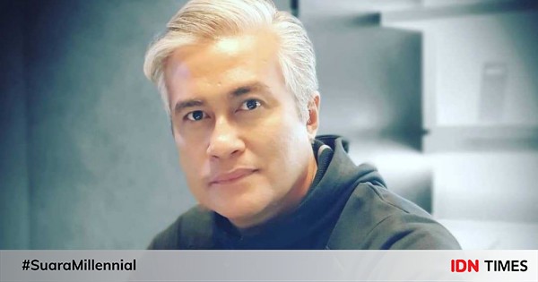 Kian menawan! 10 potret adjie pangestu dengan rambut uban