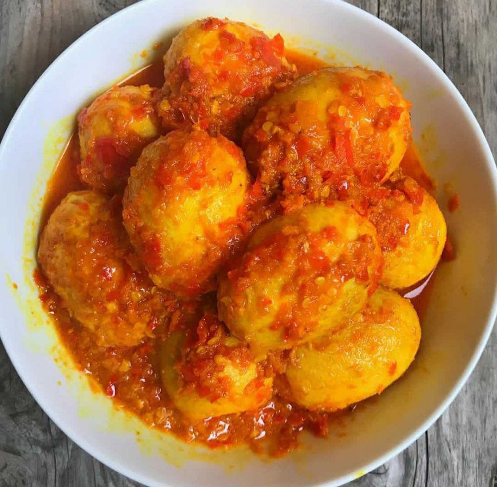 Resep Kreasi Telur Bercita Rasa Pedas