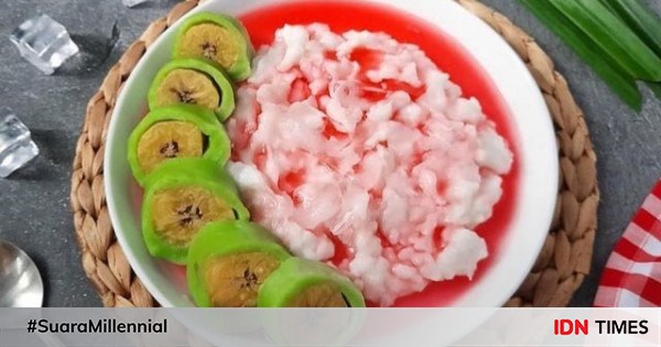 5 resep es pisang ijo yang rasanya lembut dan mudah untuk dibuat
