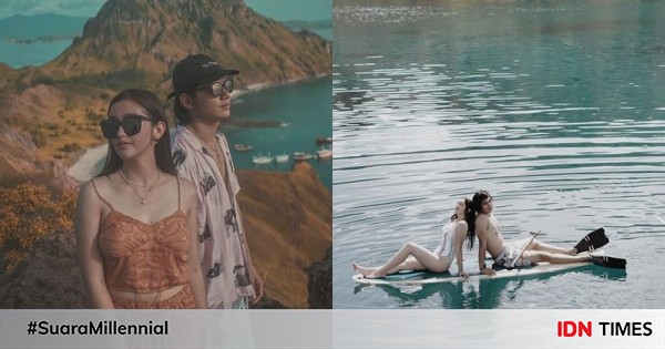 10 potret liburan ranty maria di labuan bajo, ada rayn wijaya!