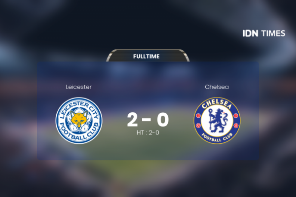 Secara Dramatis, Leicester Akhirnya Tumbangkan Chelsea 2-0
