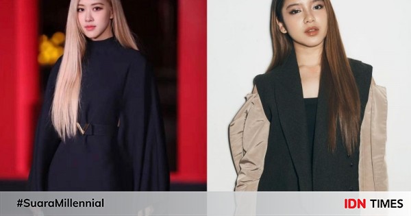 Curi perhatian, 10 potret tiara andini disebut mirip rosé blackpink